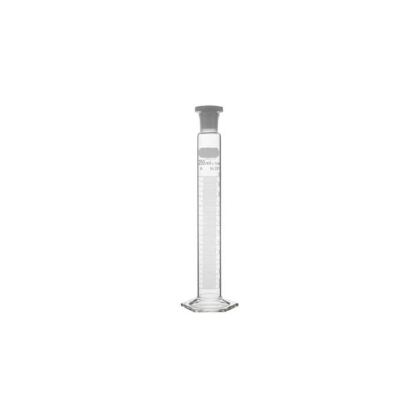 Probetas en vidrio Tapa de vidrio base Hexagonal