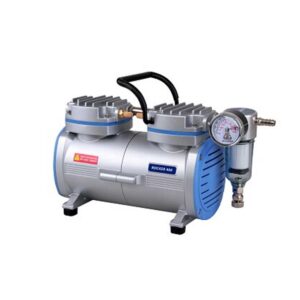 Bomba de vacío por diafragma con manómetro Mod 400 libre de aceite