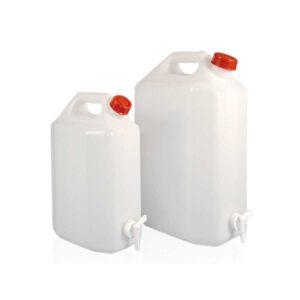 Garrafa Rectangular HDPE para Laboratorio - QualityQuim