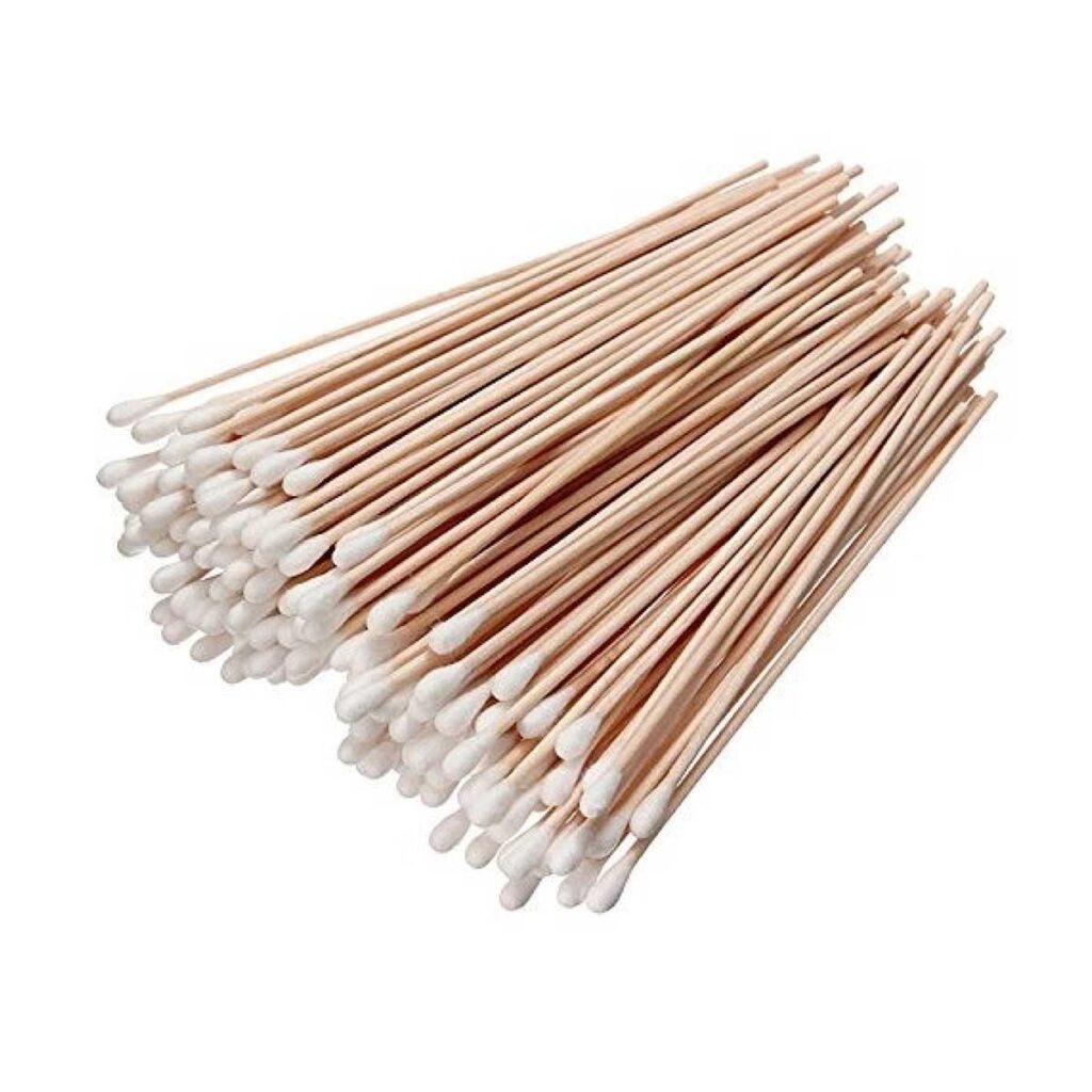 Qualityquim: Hisopos Estériles de Madera con Algodón