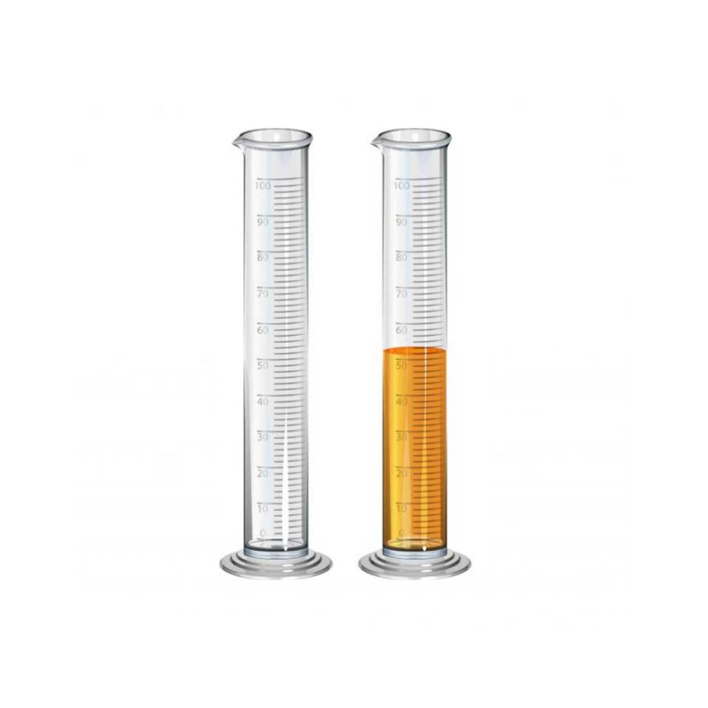 Probetas en vidrio - Base Redonda Clase B