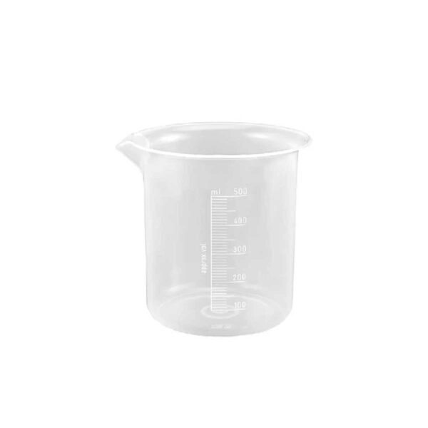 Vasos de precipitado en plástico - Graduación Alto Relieve forma baja