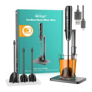 Agitador mini de 3 velocidades con soporte