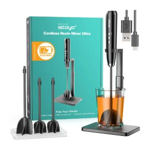 Agitador mini de 3 velocidades con soporte