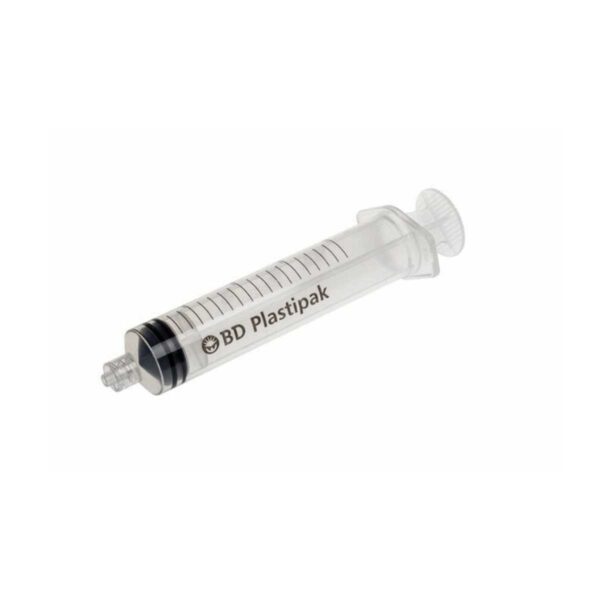 Jeringa plástica 20 mL sin aguja